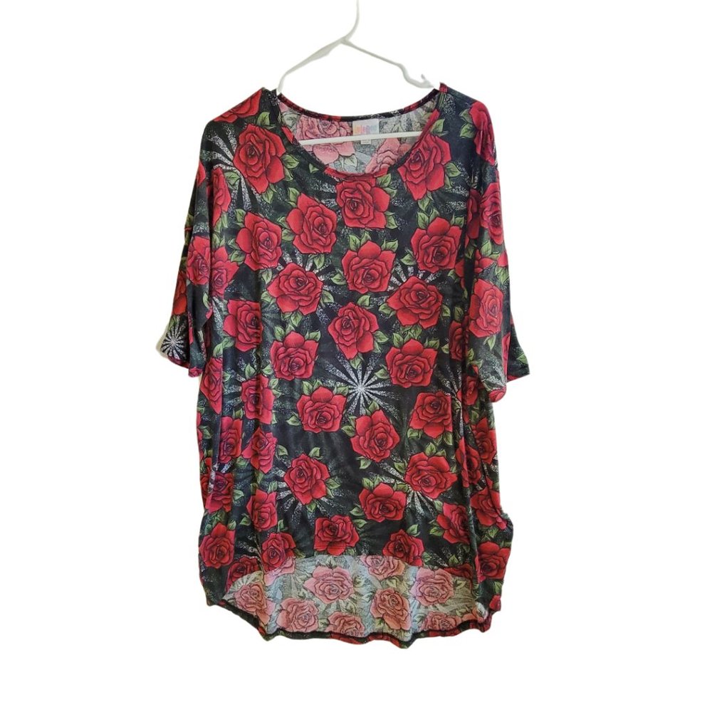 Rose & Light Burst Top